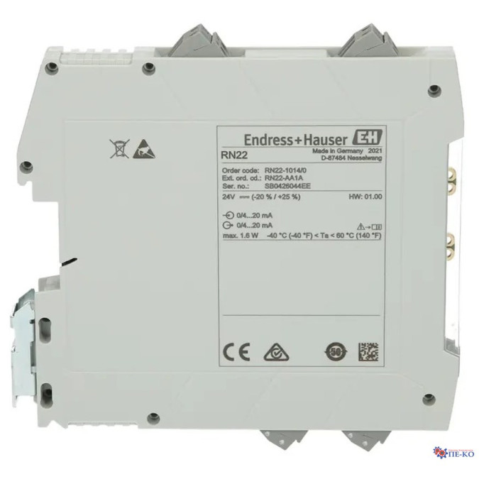 Бар'єр іскрозахисту Endress+Hauser RN22-AA1A