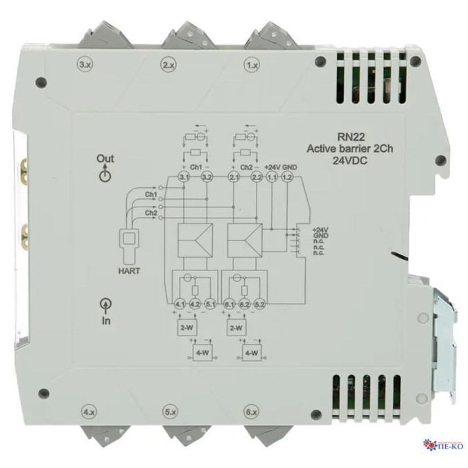 Бар'єр іскрозахисту Endress+Hauser RN22-AA2A