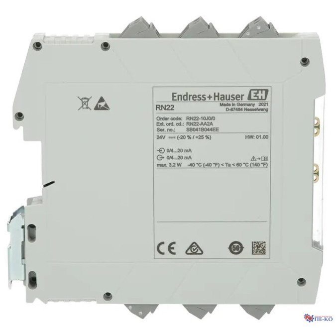 Бар'єр іскрозахисту Endress+Hauser RN22-AA2A
