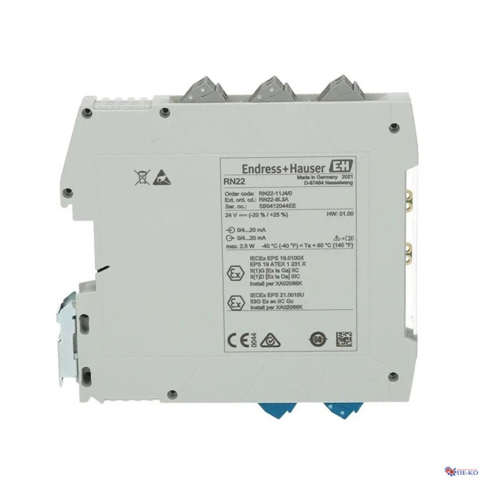 Бар'єр іскрозахисту Endress+Hauser RN22-8L3A