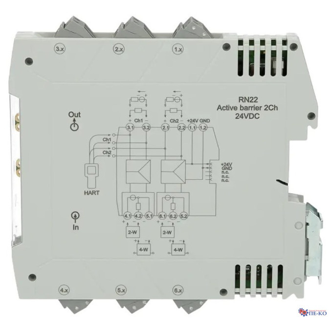Бар'єр іскрозахисту Endress+Hauser RLN22-AA2A