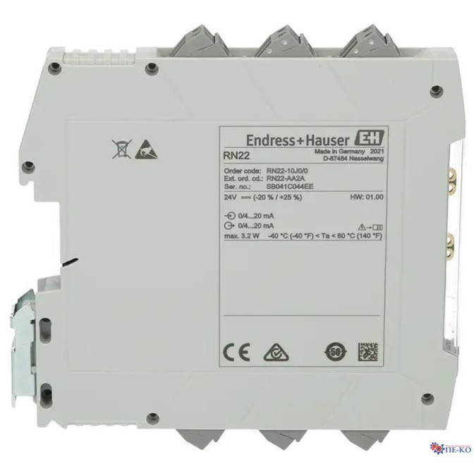 Бар'єр іскрозахисту Endress+Hauser RLN22-AA2A