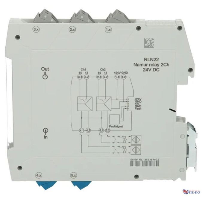 Бар'єр іскрозахисту Endress+Hauser RLN22-8M2A