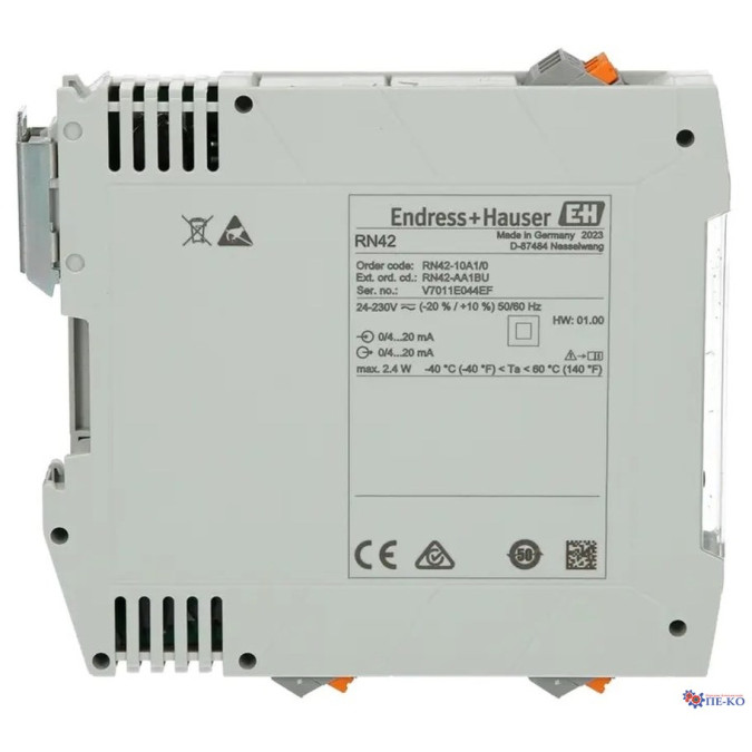Бар'єр іскрозахисту Endress+Hauser RN42-AA1BU
