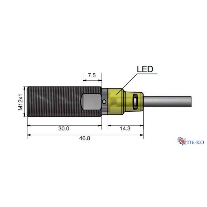 Індуктивний датчик Carlo Gavazzi ICB12S30F02PC