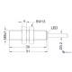 Індуктивний датчик Carlo Gavazzi ICS08S30F01NC