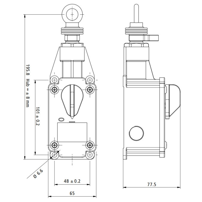 Тросовий вимикач Kiepe PAS 001 | 91057560001
