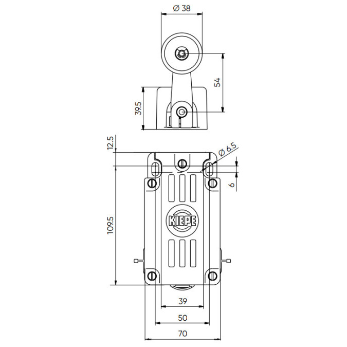 Кінцевий вимикач Kiepe VG 033/1 | 95038143111