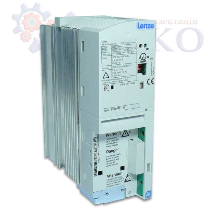 Частотний перетворювач Lenze E82EV551K2C200