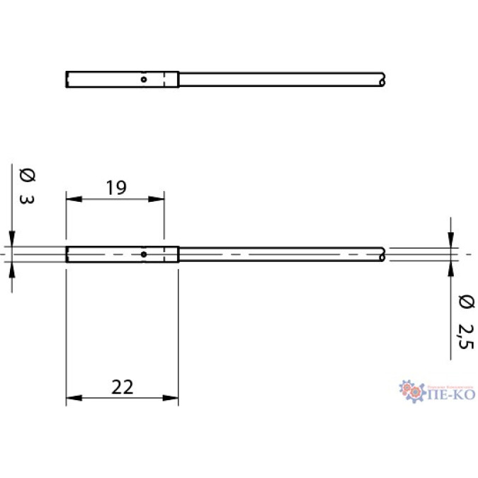 Індуктивний датчик Micro Detectors AA1/CP-3A