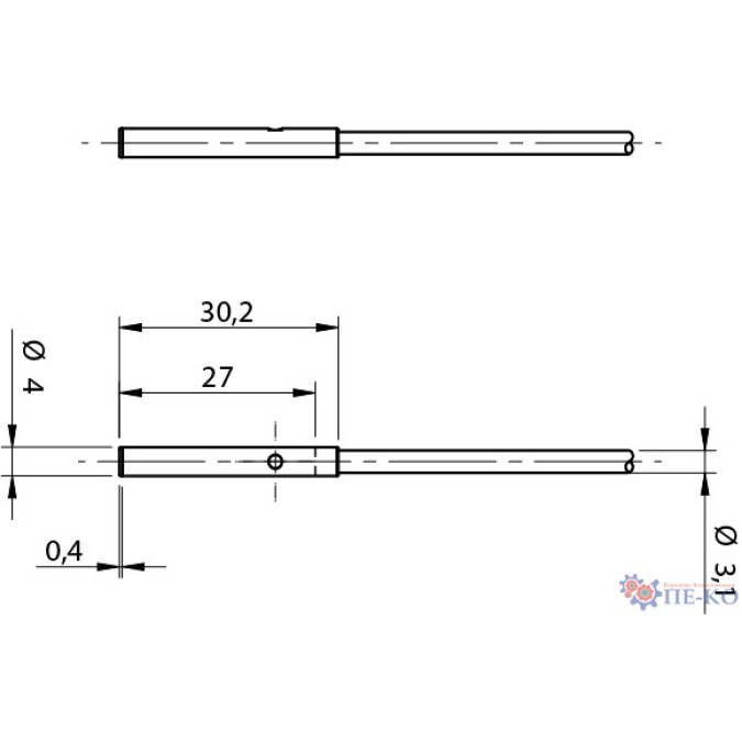 Індуктивний датчик Micro Detectors AC1/CP-3A