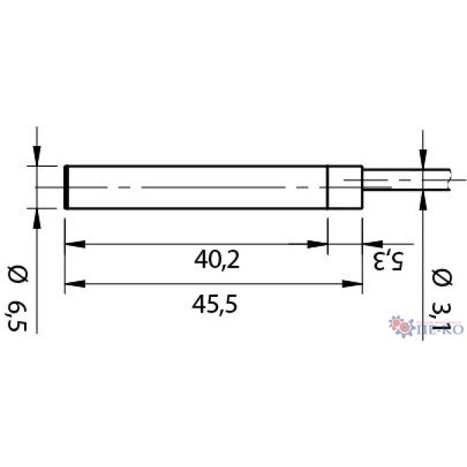 Індуктивний датчик Micro Detectors AH1/CN-3A