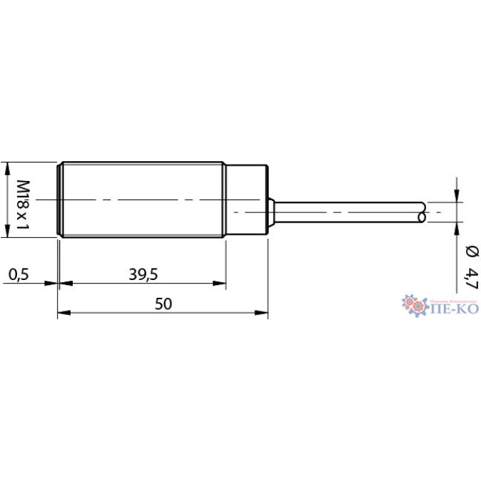 Індуктивний датчик Micro Detectors AK1/A0-3A