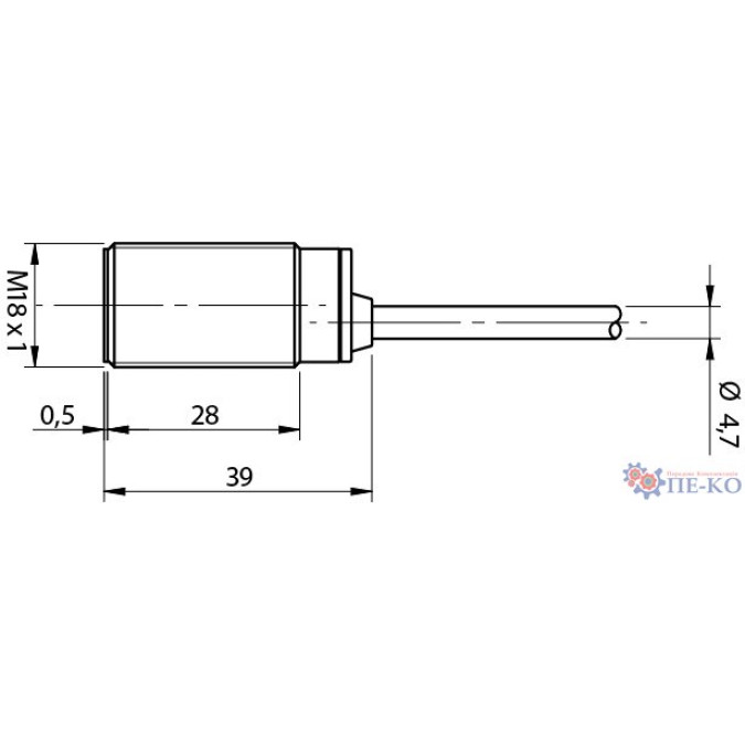 Індуктивний датчик Micro Detectors AK6/AP-3A