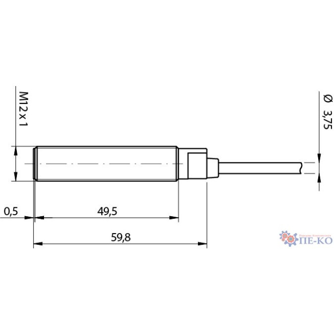 Індуктивний датчик Micro Detectors AM1/A0-1A
