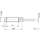 Індуктивний датчик Micro Detectors AM1/A0-4A