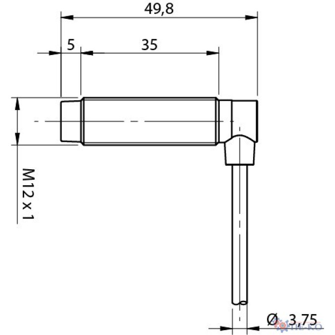 Індуктивний датчик Micro Detectors AM1/CP-2C