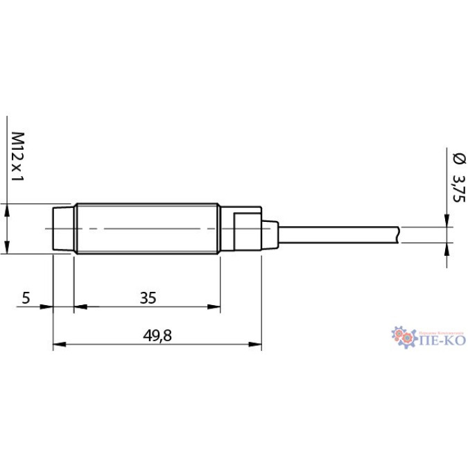 Індуктивний датчик Micro Detectors AM1/CP-4A