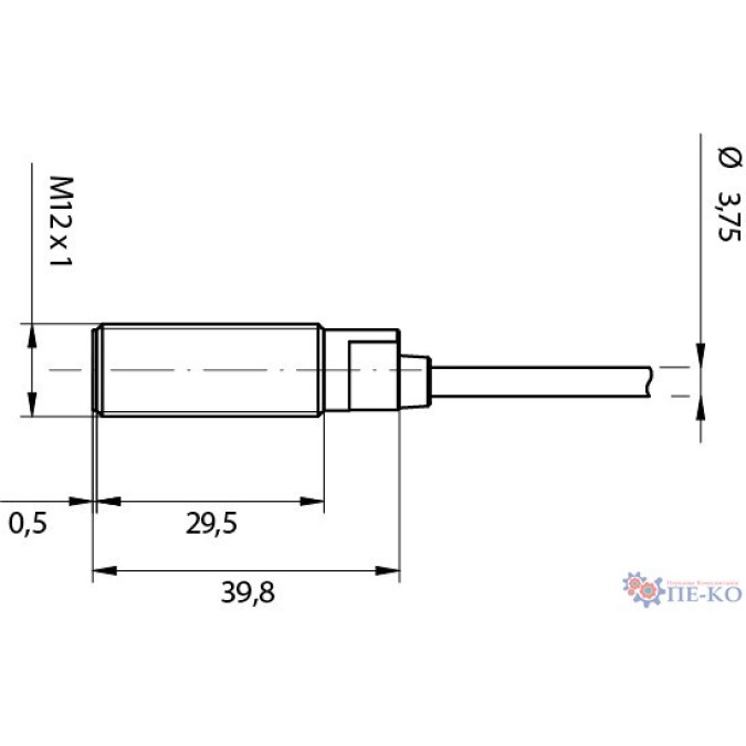 Індуктивний датчик Micro Detectors AM6/BN-1A