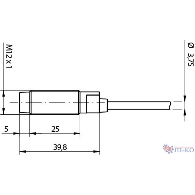 Індуктивний датчик Micro Detectors AM6/BP-4A
