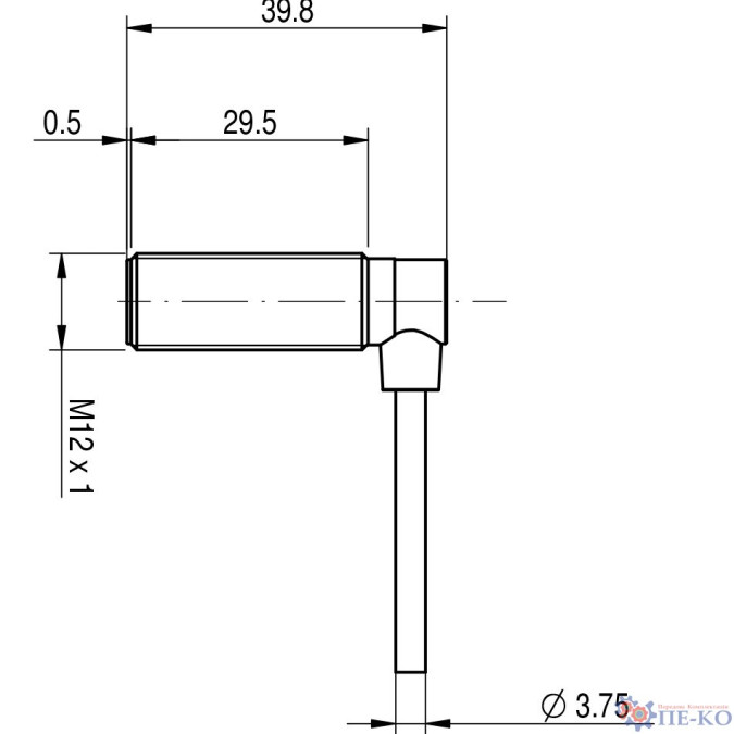 Індуктивний датчик Micro Detectors AM6/CN-1C