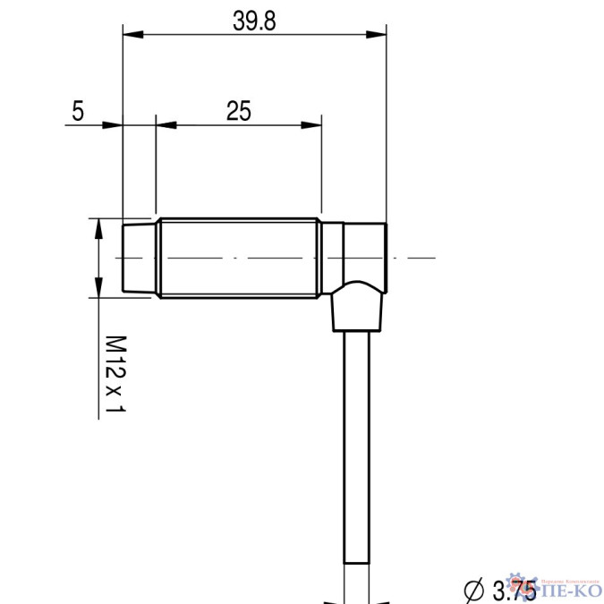 Індуктивний датчик Micro Detectors AM6/CN-2C