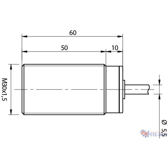 Індуктивний датчик Micro Detectors AT1/A0-3A