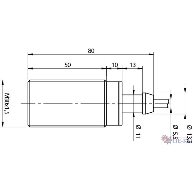 Індуктивний датчик Micro Detectors AT1/AN-1B