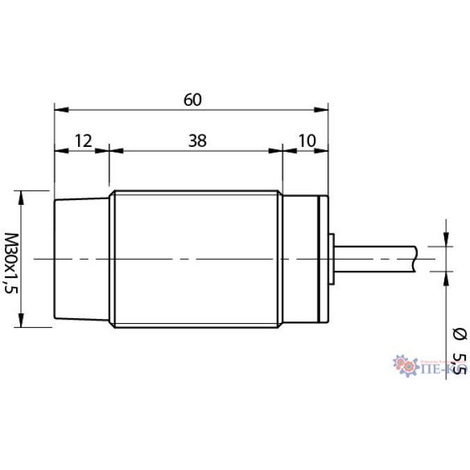 Індуктивний датчик Micro Detectors AT1/CP-2A