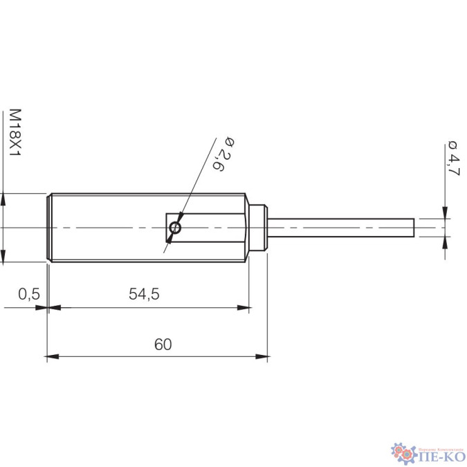 Індуктивний датчик Micro Detectors V3K1/R0-3A8F
