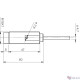 Індуктивний датчик Micro Detectors V3K1/R0-4A8F