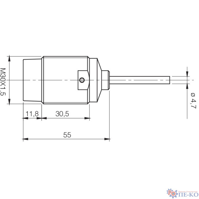Індуктивний датчик Micro Detectors V3T1/R0-4A8F