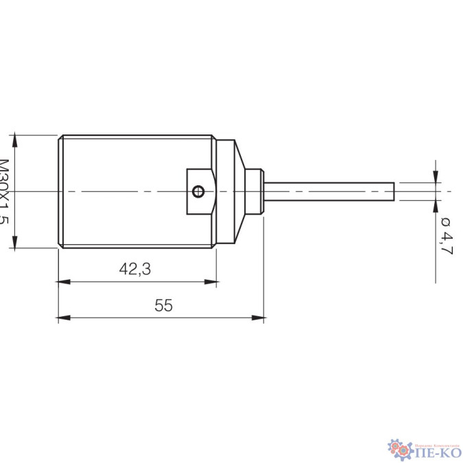 Індуктивний датчик Micro Detectors V3T1/S0-3A8F