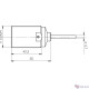 Індуктивний датчик Micro Detectors V3T1/S0-3A8F