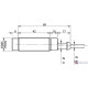 Індуктивний датчик Micro Detectors VK2/A0-2B