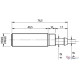 Індуктивний датчик Micro Detectors VK2/C0-1B