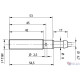 Індуктивний датчик Micro Detectors VM2/C0-1B