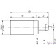 Індуктивний датчик Micro Detectors VT2/A0-1B