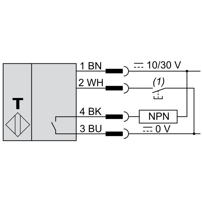 Датчик для прозорих етикеток Micro Detectors FC8U/0N-M307-1F
