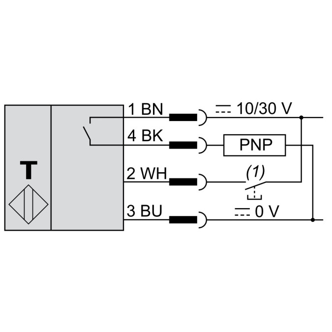 Датчик для прозорих етикеток Micro Detectors FC8U/0P-M307-1F
