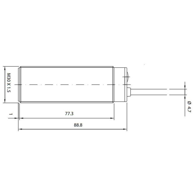 Ультразвуковий датчик Micro Detectors UT1B/E4-1AUL