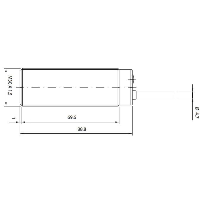 Ультразвуковий датчик Micro Detectors UT1B/E2-0AUL