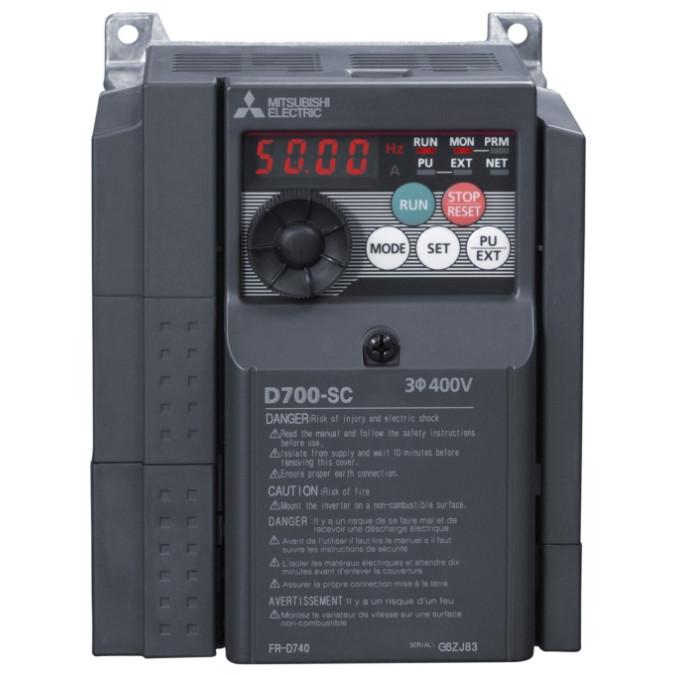 Частотний перетворювач Mitsubishi Electric FR-D740-080SC-EC