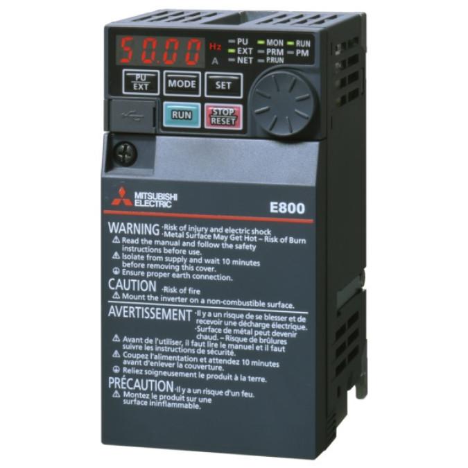 Частотний перетворювач Mitsubishi Electric FR-E820S-0008-4-60