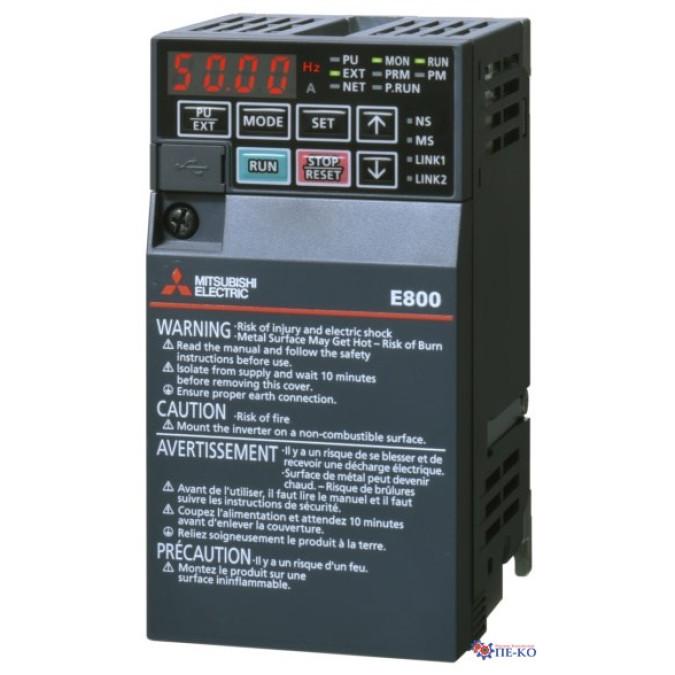 Частотний перетворювач Mitsubishi Electric FR-E820S-0008SCEPA-60