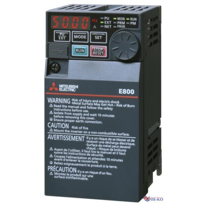 Частотний перетворювач Mitsubishi Electric FR-E820S-0015-4-60
