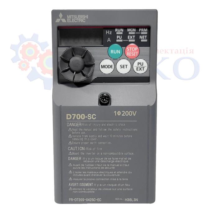 Частотний перетворювач Mitsubishi Electric FR-D720S-025SC-EC