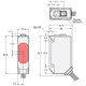 Оптичний датчик Omron E3AS-L80MN-M1TJ 0.3M