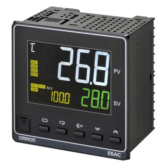 Контролер температури Omron E5AC-QX4A5M-000