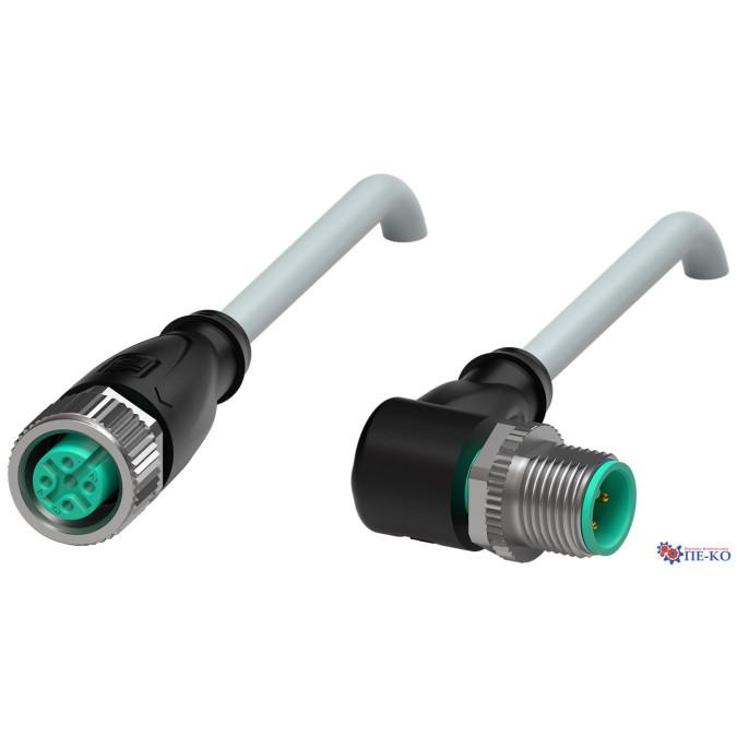 Кабель з роз'ємами Pepperl+Fuchs V1-G-20M-PUR-V1-W